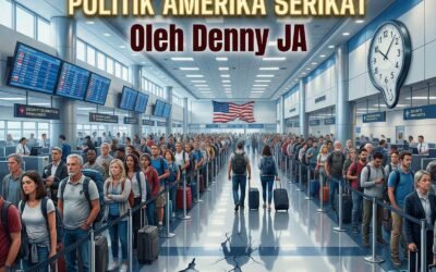 ANTRI TIGA JAM DI BANDARA HOUSTON DAN MACETNYA POLITIK AMERIKA SERIKAT