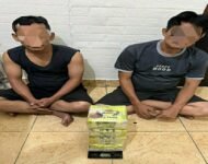 POLRES OGAN ILIR AMANKAN DUA PELAKU DAN GAGALKAN PEREDARAN 4,2 KG SABU DI JALINTAS SUMATERA