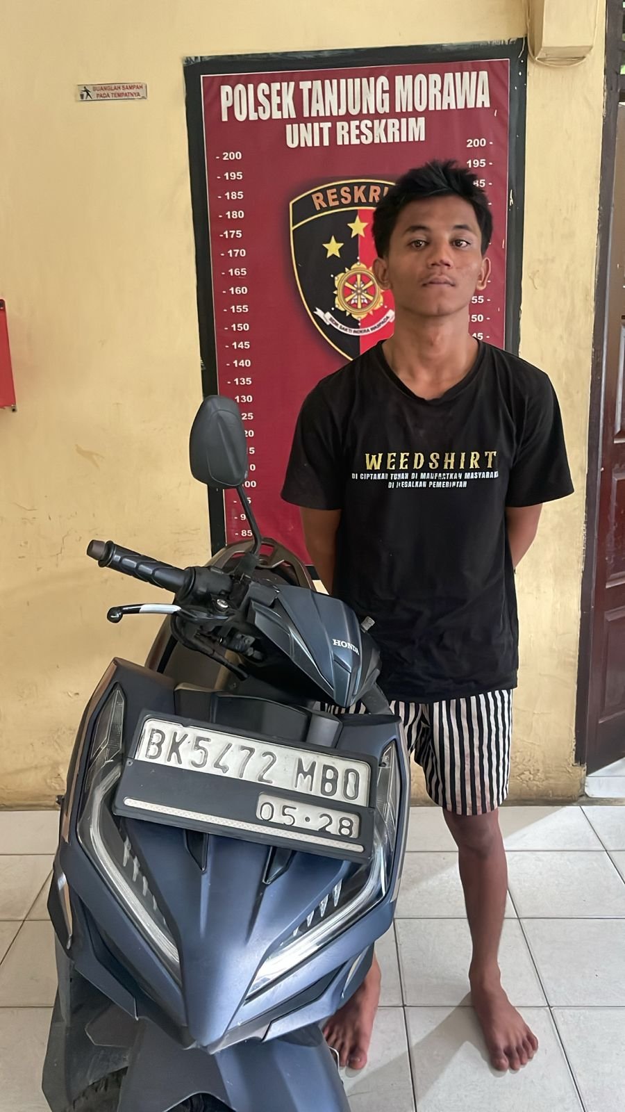 Unit Reskrim Polsek Tanjung Morawa Tangkap 1 Pelaku Curanmor 2 Masih Buron Unit Reskrim Polsek Tanjung Morawa Tangkap 1 Pelaku Curanmor 2 Masih Buron