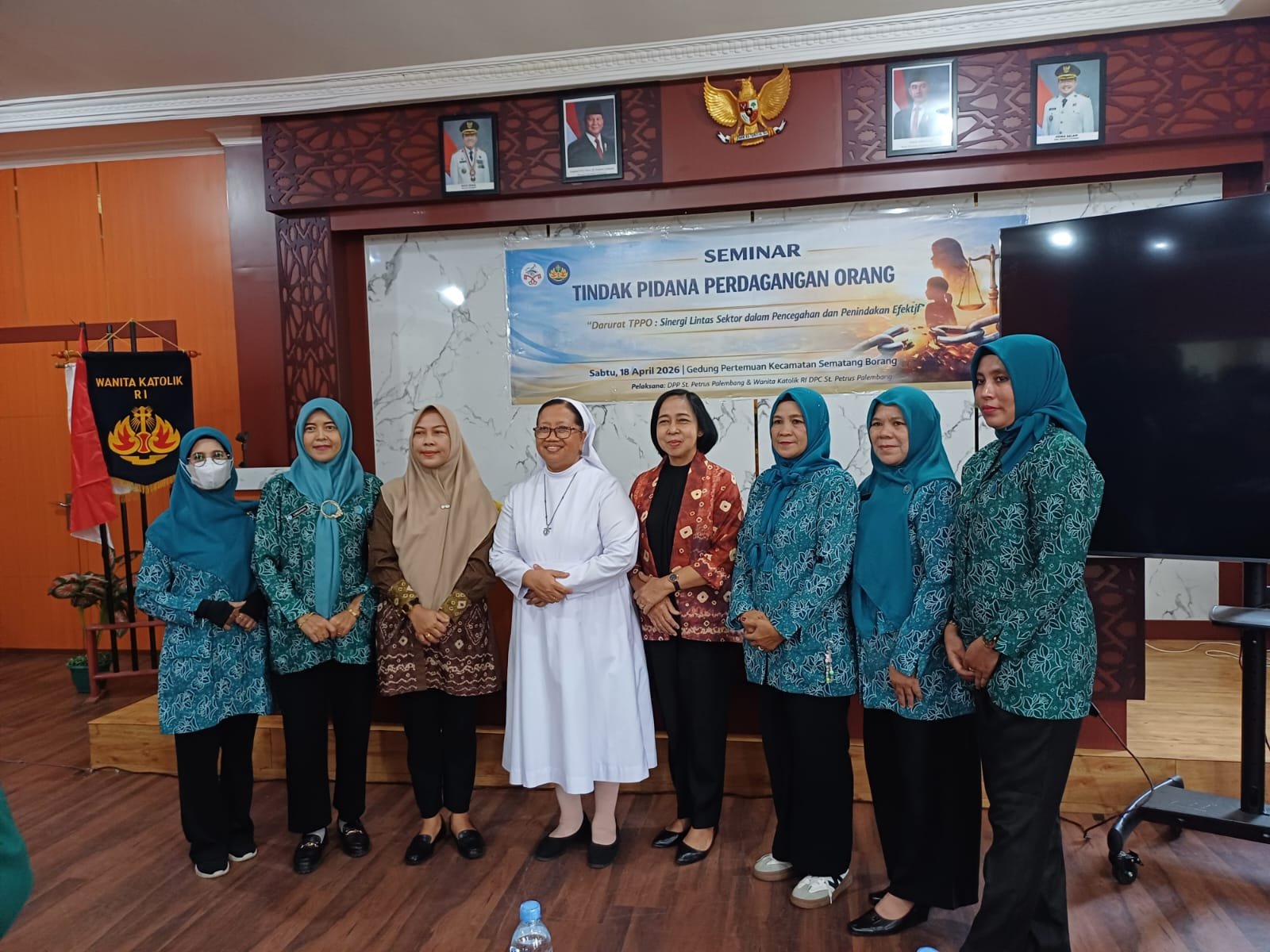 Gereja Katolik Palembang Serukan Lawan Perdagangan Orang di Akar Rumput