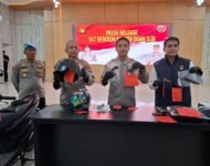 Sempat Acungkan Senpi ke Polisi, Dua Pelaku Curanmor Lintas Kabupaten Dibekuk Polres Ogan Ilir