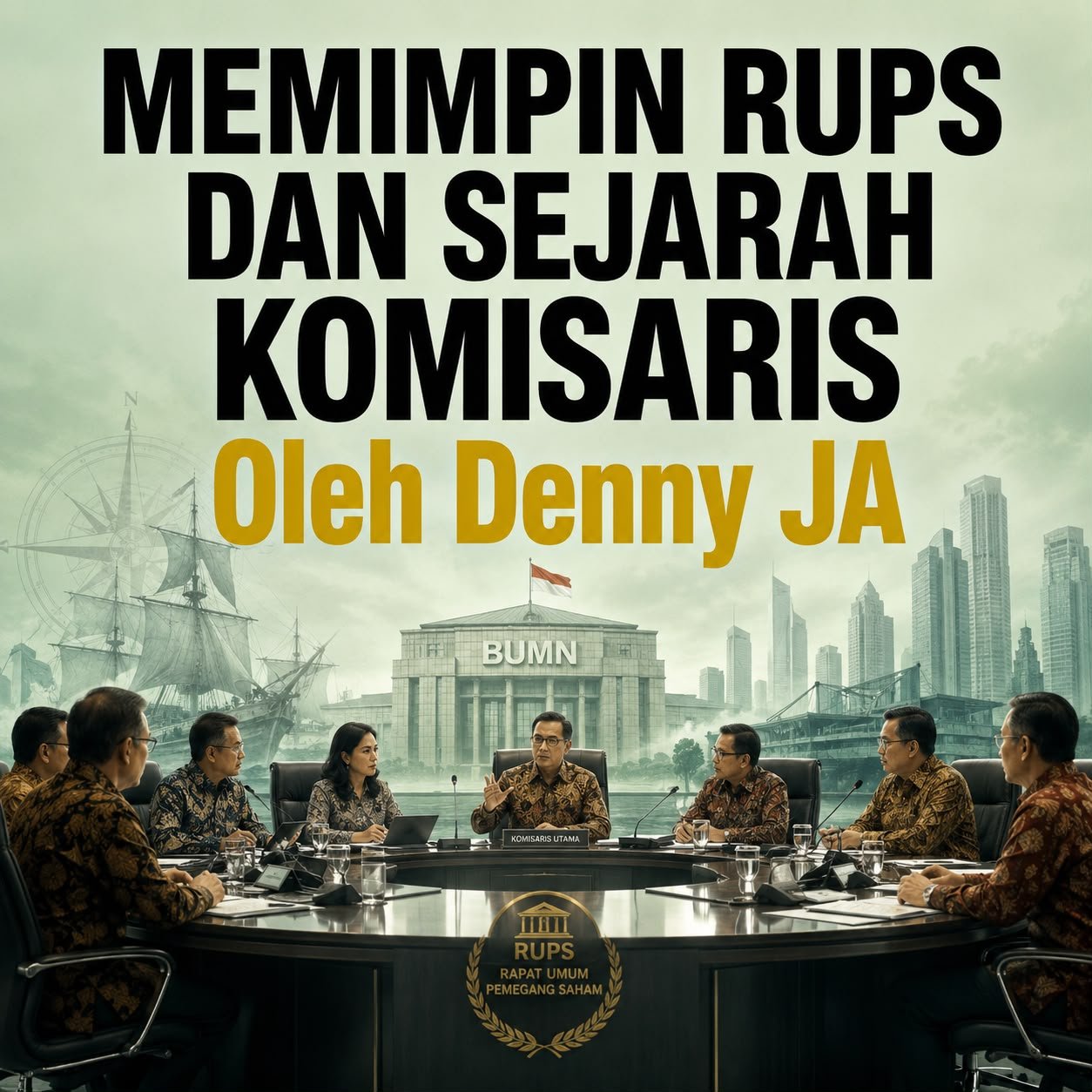 MEMIMPIN RUPS DAN SEJARAH KOMISARIS