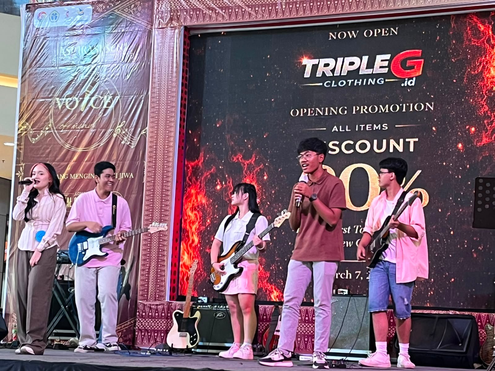 Gali Potensi Remaja, Himapsi Unika Musi Charitas Gelar Apresiasi Seni 2026 "Voice of Mind" di OPI Mall