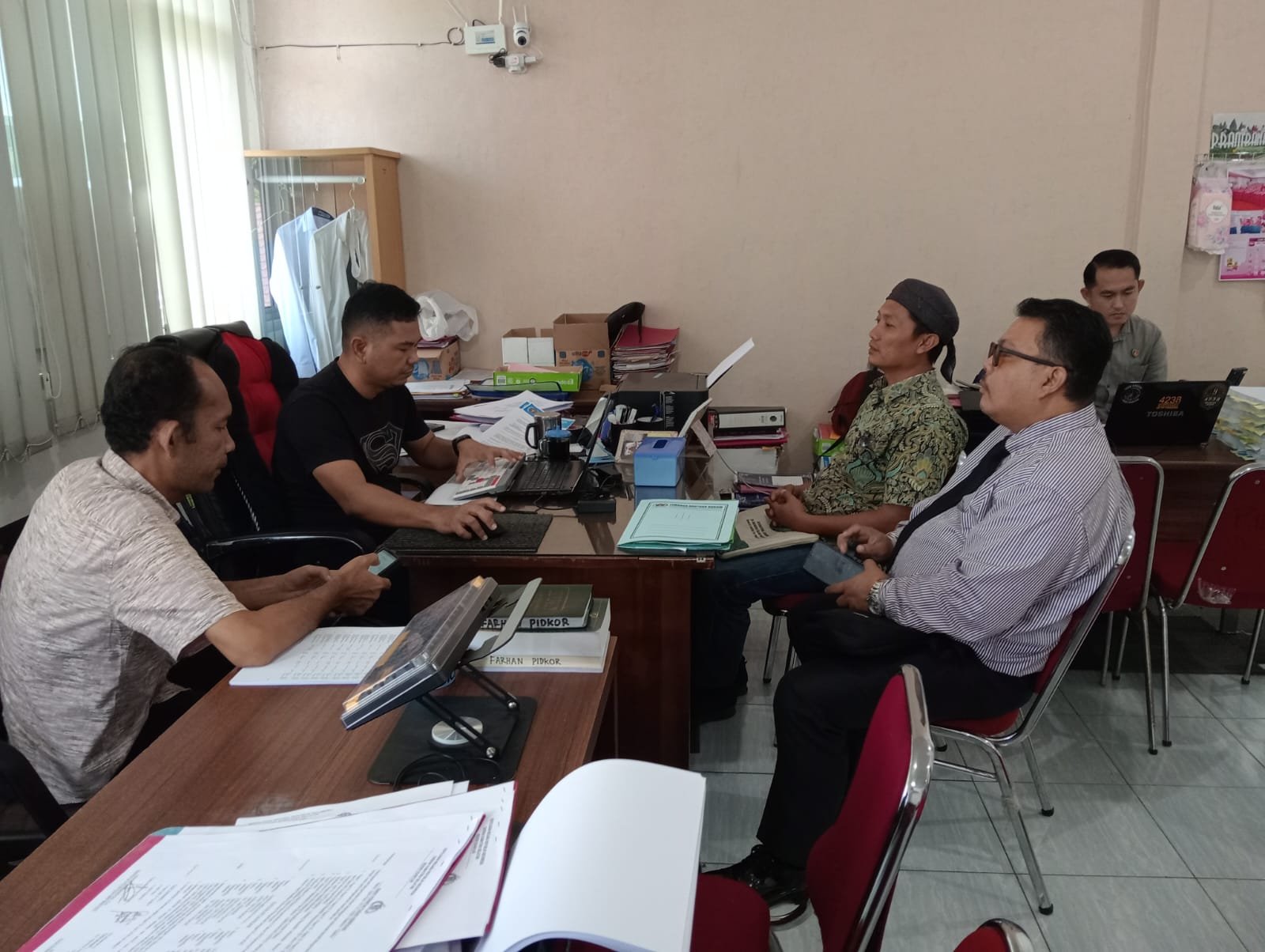 Sengketa Tanah Milik Warga Desa Tanjung Dayang Selatan Sampai ke Polres Ogan Ilir.