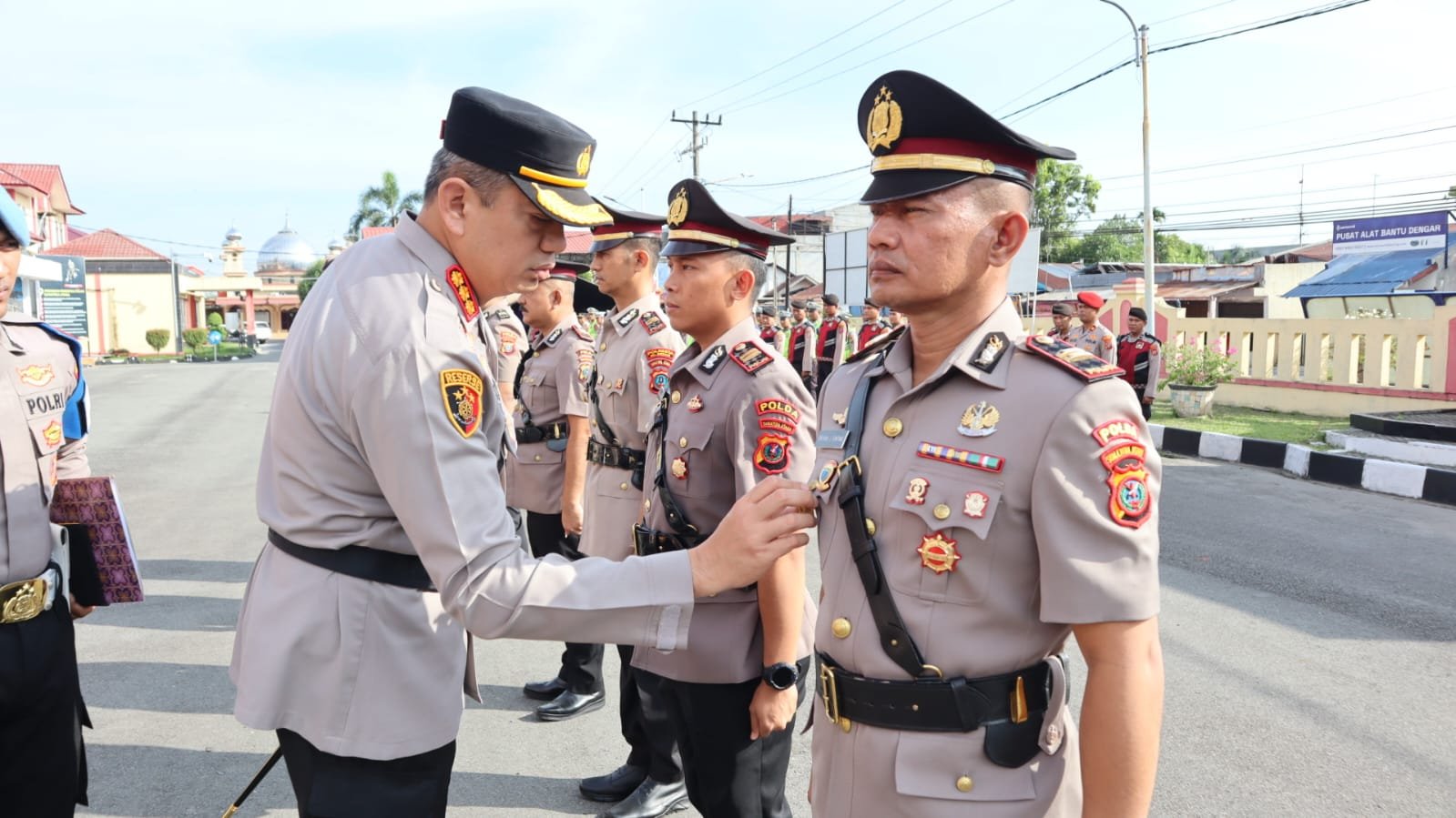 Kapolresta Deli Serdang Pimpin Sertijab Kasat Reskrim dan Dua Kapolsek Jajaran