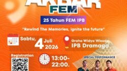 Ribuan Alumni FEM IPB Akan Berkumpul dalam Reuni Akbar 2026, Hadirkan Forum Inspiratif hingga Penampilan RAN