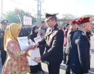 Polresta Deli Serdang Gelar Upacara Peringatan Serta Syukuran Hari Bhayangkara Ke-80, Teguhkan Komitmen Polri Untuk Masyarakat