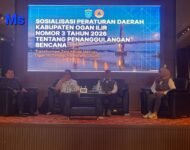 Wabup Ogan Ilir Buka Sosialisasi Perda Penanggulangan Bencana, Tekankan Kesiapsiagaan di Tiga Tahapan