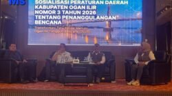 Wabup Ogan Ilir Buka Sosialisasi Perda Penanggulangan Bencana, Tekankan Kesiapsiagaan di Tiga Tahapan Wabup Ogan Ilir Buka Sosialisasi Perda Penanggulangan Bencana, Tekankan Kesiapsiagaan di Tiga Tahapan