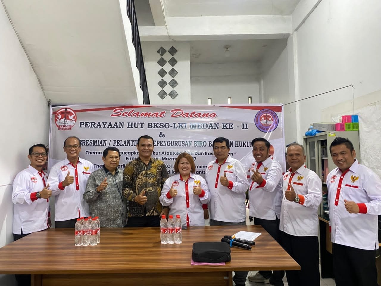 HUT Ke 2 Tahun BKSG-LKI Kota Medan, Lahirkan Biro Bantuan Hukum (BBH) Sebagai Garda Terdepan Terhadap Agama Kristen dan Lembaga Kristen di Kota Medan HUT Ke 2 Tahun BKSG-LKI Kota Medan, Lahirkan Biro Bantuan Hukum (BBH) Sebagai Garda Terdepan Terhadap Agama Kristen dan Lembaga Kristen di Kota Medan