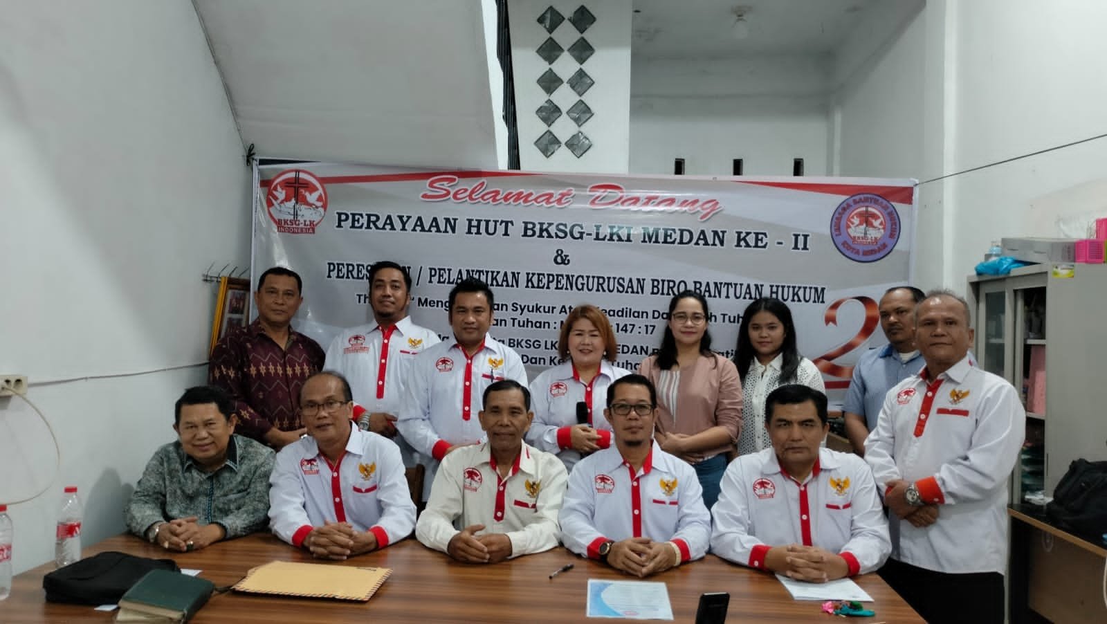 HUT Ke 2 Tahun BKSG-LKI Kota Medan, Lahirkan Biro Bantuan Hukum (BBH) Sebagai Garda Terdepan Terhadap Agama Kristen dan Lembaga Kristen di Kota Medan HUT Ke 2 Tahun BKSG-LKI Kota Medan, Lahirkan Biro Bantuan Hukum (BBH) Sebagai Garda Terdepan Terhadap Agama Kristen dan Lembaga Kristen di Kota Medan