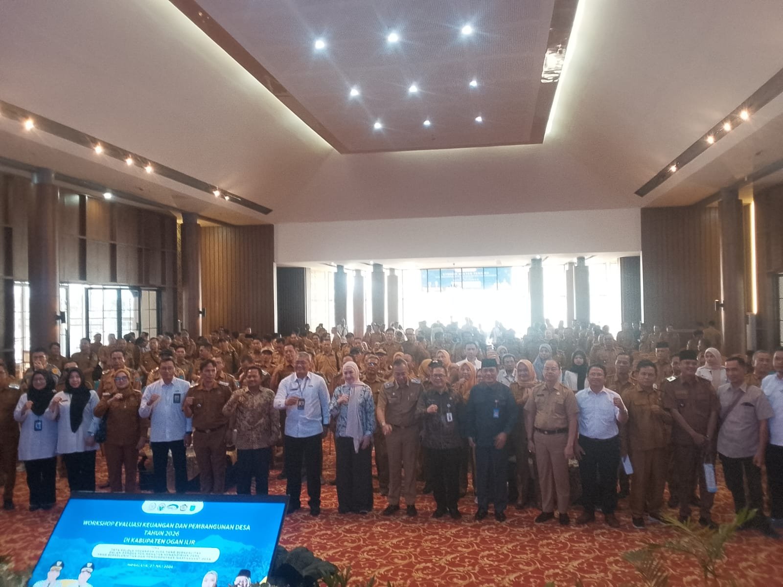 Sekda Ogan Ilir Buka Workshop Tata Kelola Dana Desa Bersama BPKP dan DPD RI