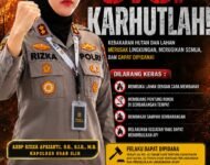 Kapolres Ogan Ilir Himbau Masyarakat Stop Karhutlah: Lindungi Hutan untuk Masa Depan Anak Cucu
