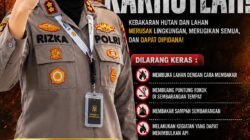Kapolres Ogan Ilir Himbau Masyarakat Stop Karhutlah: Lindungi Hutan untuk Masa Depan Anak Cucu