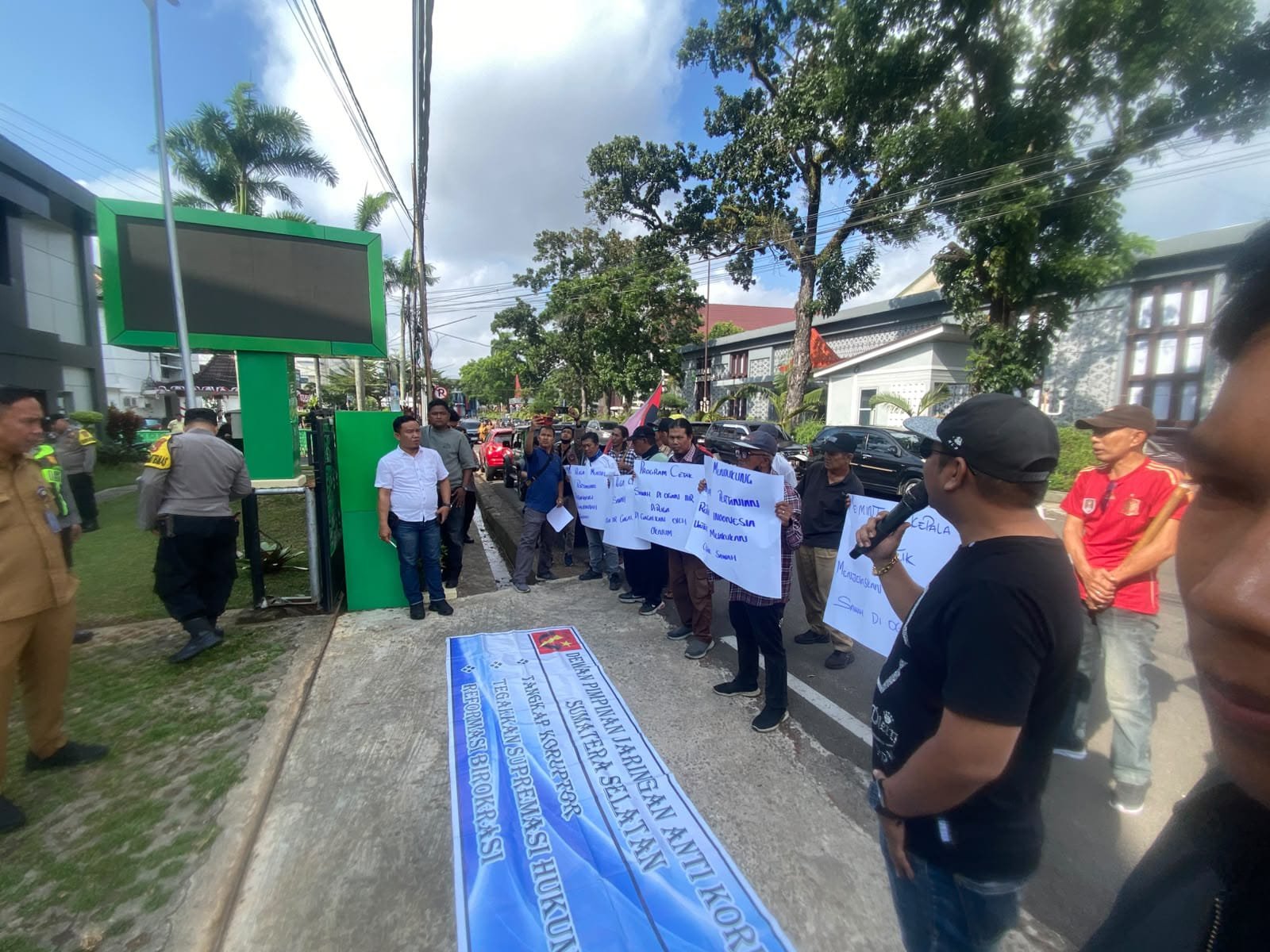 JAKOR Sumsel Gelar Aksi Tangkap Koruptor dan Tegakkan Supremasi Hukum serta Reformasi Birokrasi Terkait Program Cetak Sawah OI