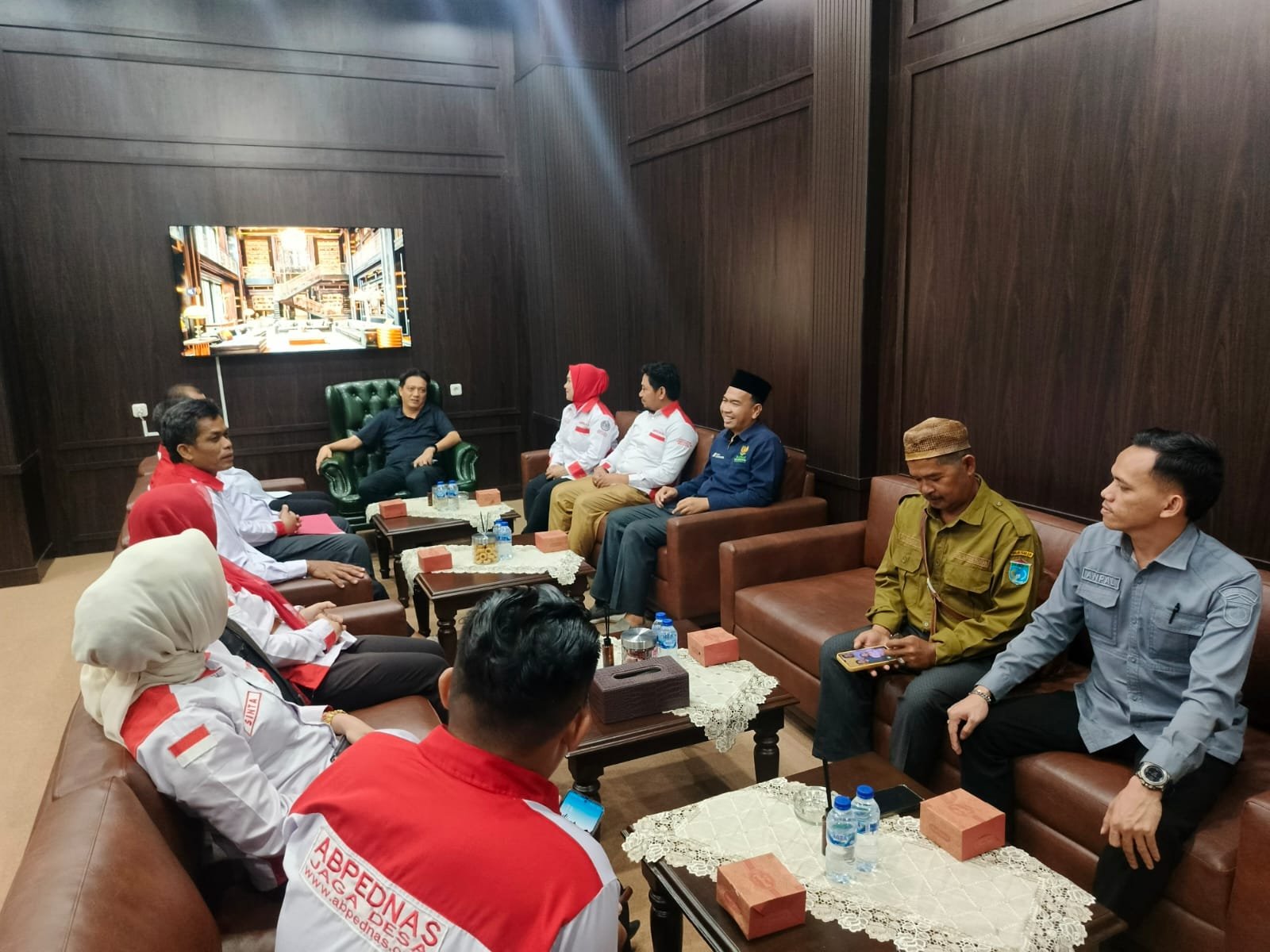 Ketua DPRD Edwin Cahya Putra Sambut Baik Audiensi ABPEDNAS Ogan Ilir