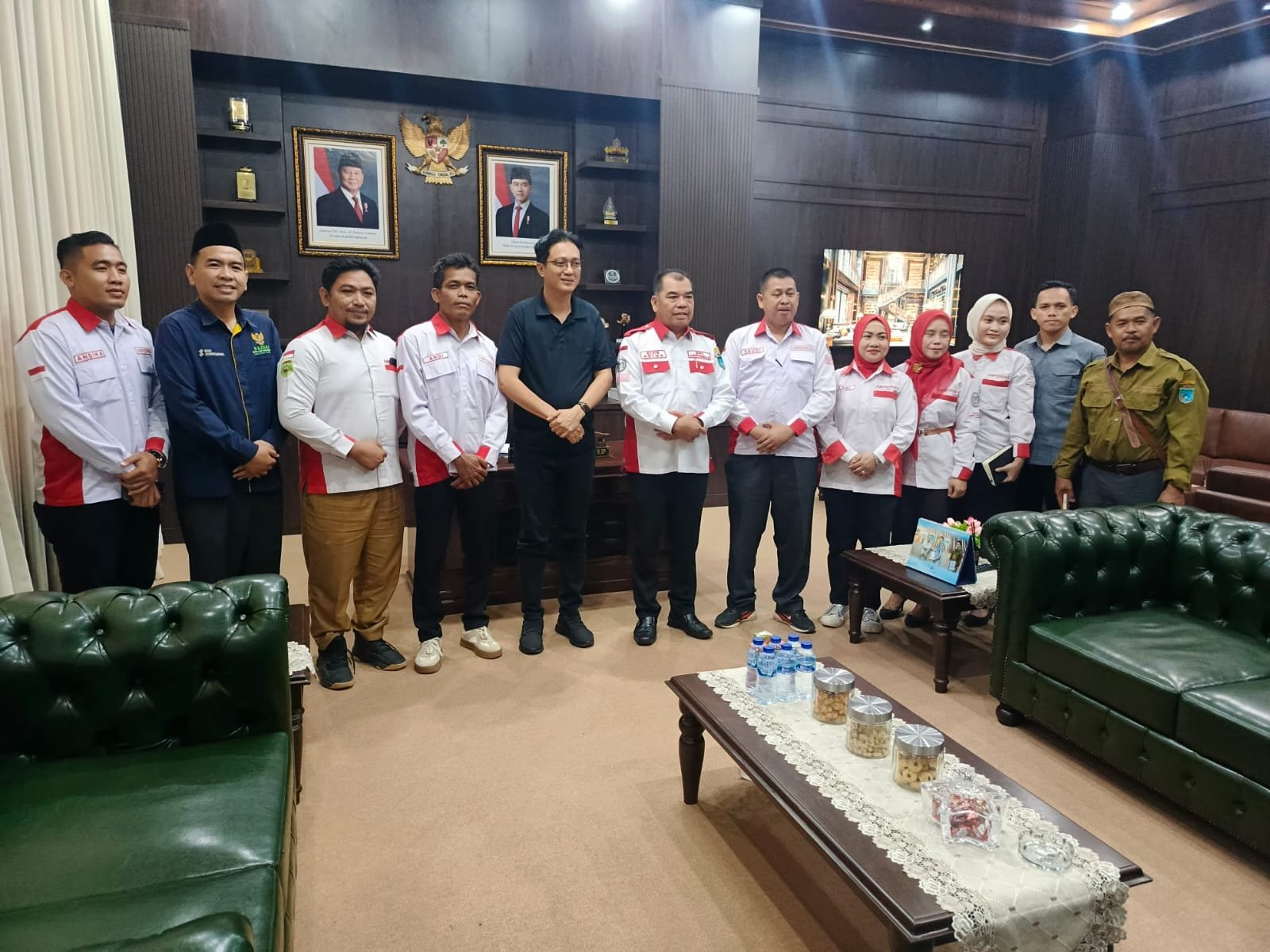 Ketua DPRD Edwin Cahya Putra Sambut Baik Audiensi ABPEDNAS Ogan Ilir