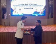 Bupati Panca Wijaya Akbar Hadiri Pelantikan Pengurus PWI dan IKWI Ogan Ilir Masa Bakti 2026–2029