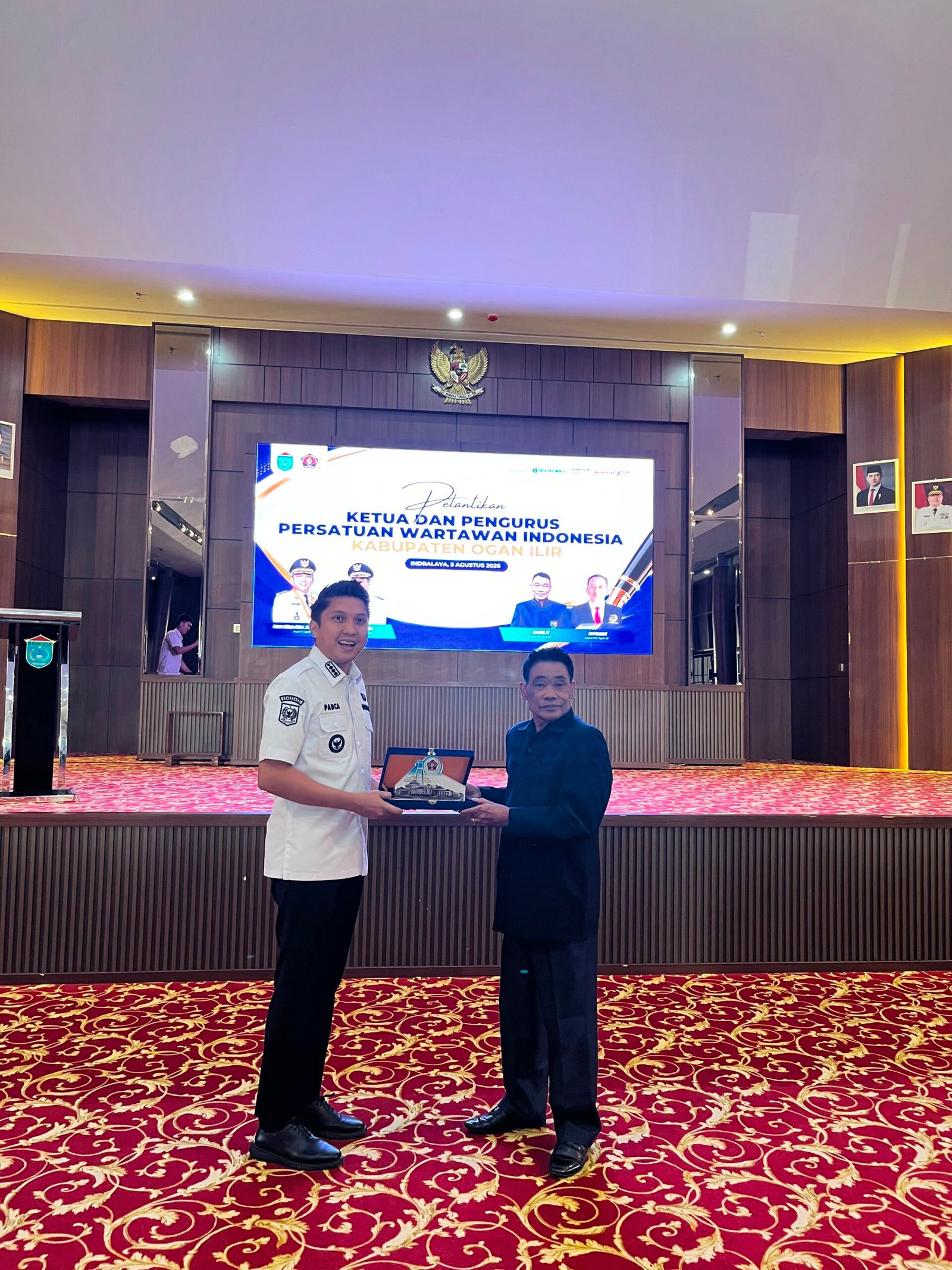 Bupati Panca Wijaya Akbar Hadiri Pelantikan Pengurus PWI dan IKWI Ogan Ilir Masa Bakti 2026–2029 Bupati Panca Wijaya Akbar Hadiri Pelantikan Pengurus PWI dan IKWI Ogan Ilir Masa Bakti 2026–2029