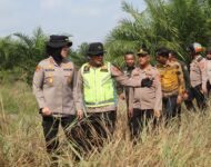 Kapolres Ogan Ilir Pimpin Patroli Karhutla Pakai Drone dan Cek Ketersediaan Air