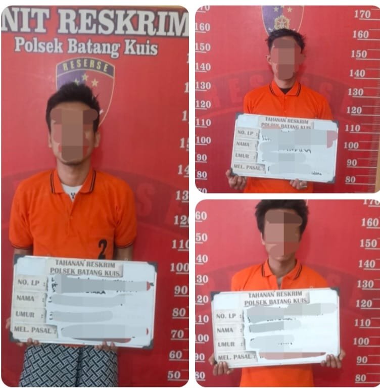 Polsek Batang Kuis Tangkap Tiga Pelaku Pencurian Sepedamotor Polsek Batang Kuis Tangkap Tiga Pelaku Pencurian Sepedamotor