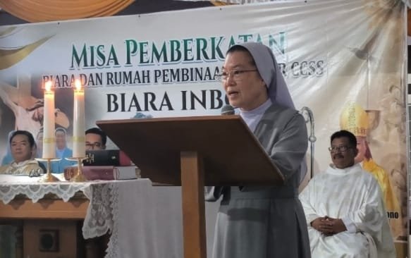 Perluas Misi di Indonesia, Uskup Agung Palembang Berkati Biara Inbo Kongregasi CCSS di Sukomoro Perluas Misi di Indonesia, Uskup Agung Palembang Berkati Biara Inbo Kongregasi CCSS di Sukomoro