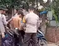 ENAM RUMAH LUDES TERBAKAR DI PEMULUTAN, POLISI AMANKAN TERDUGA PELAKU PEMBAKARAN