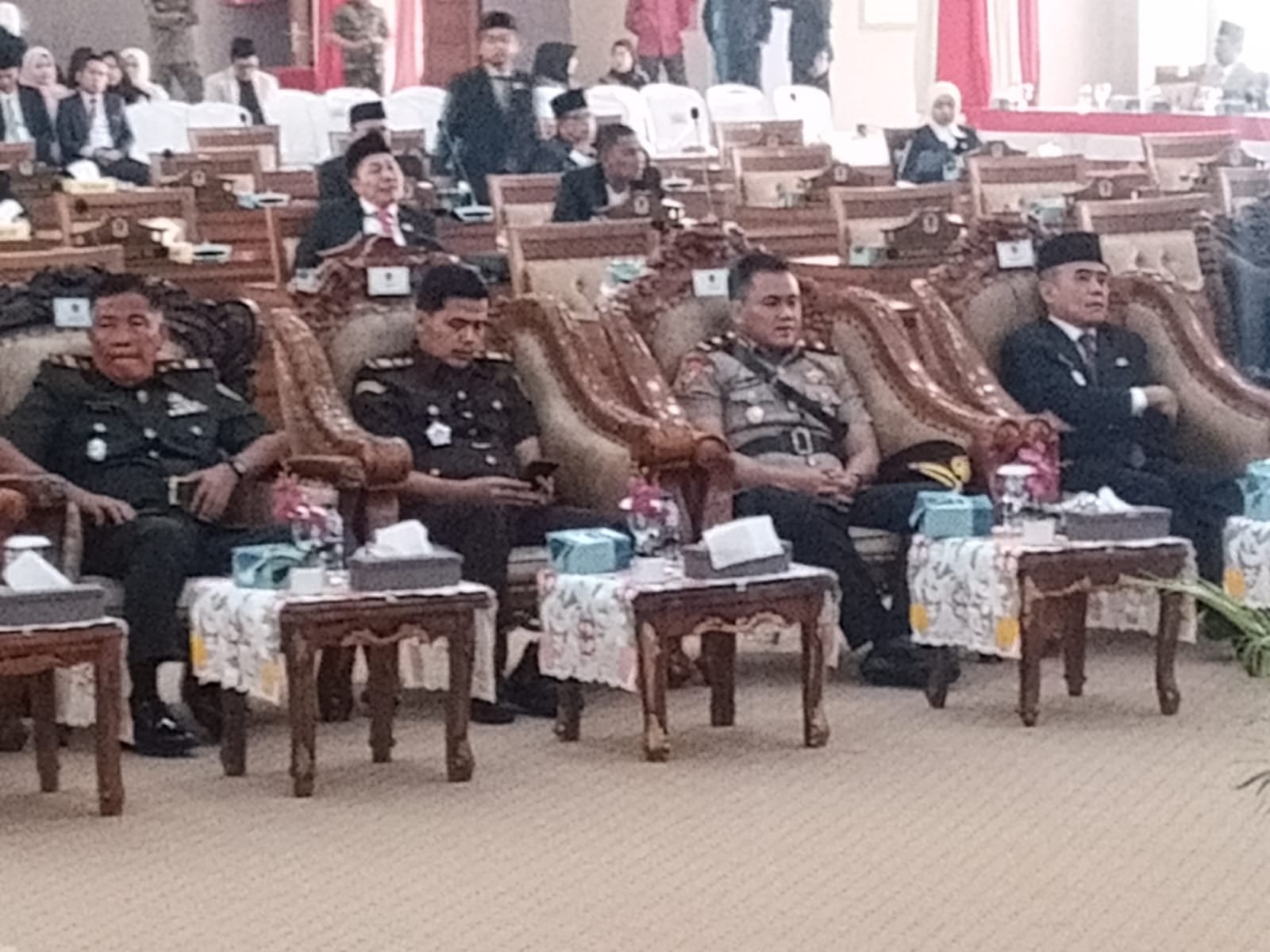 DPRD OGAN ILIR GELAR RAPAT PARIPURNA XXXIV, DENGARKAN PIDATO KENEGARAAN PRESIDEN RI RANGKA HUT KE-81 KEMERDEKAAN DPRD OGAN ILIR GELAR RAPAT PARIPURNA XXXIV, DENGARKAN PIDATO KENEGARAAN PRESIDEN RI RANGKA HUT KE-81 KEMERDEKAAN