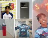 Seorang Pemuda Diamankan Polres Ogan Ilir Usai Bakar Lahan Tebu, Diduga Sakit Hati Tak Diterima Kerja