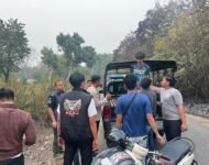 Gerak Cepat Polisi Ogan ilir Terduga Pelaku Pembakaran Lahan di Ulak Segelung Diamankan