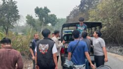 Gerak Cepat Polisi Ogan ilir Terduga Pelaku Pembakaran Lahan di Ulak Segelung Diamankan
