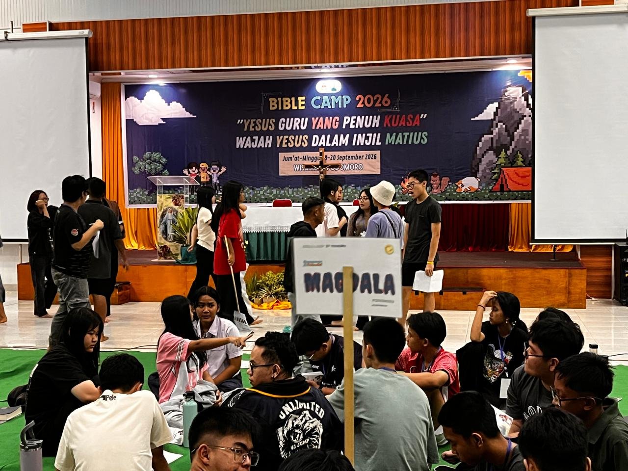 Respawn & Rebuild: 200 Remaja Paroki St. Yosep Palembang Olah Rohani dalam Bible Camp 2026