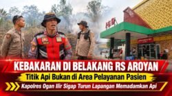 Kebakaran di Belakang RS Aroyan, Titik Api Bukan di Area Pelayanan Pasien Kapolres Ogan Ilir Sigap Turun Lapangan Memadamkan Api Kebakaran di Belakang RS Aroyan, Titik Api Bukan di Area Pelayanan Pasien Kapolres Ogan Ilir Sigap Turun Lapangan Memadamkan Api