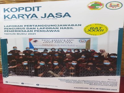 Gelar RAT Ke-32 Kopdit Karya Jasa Terbaik Kepatuhan