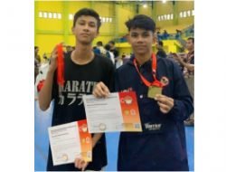 Rouin Romito Lumban Gaol Meraih Juara 1 Kejurda Shokaido lll Sumut