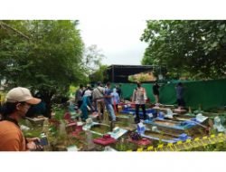 Tim Forensik Polda Sumsel dan Polres Ponorogo Bongkar Makam Santri Gontor, Police Line Dipasang