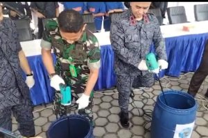 Sebanyak 4,9 Gram dan Narkotika 77 Gram di Musnahkan