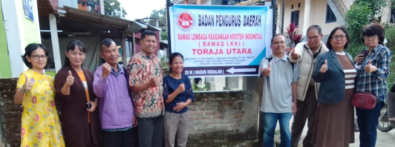 Resmi Dibuka: Kantor Sekretariat BAMAG LKKI Toraja Utara Menguatkan Advokasi Gereja dan Jemaat