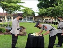Sertijab di Polres Muara Enim, AKP Imanuhadi SIK Jabat Kabag Ops Polres Muara Enim