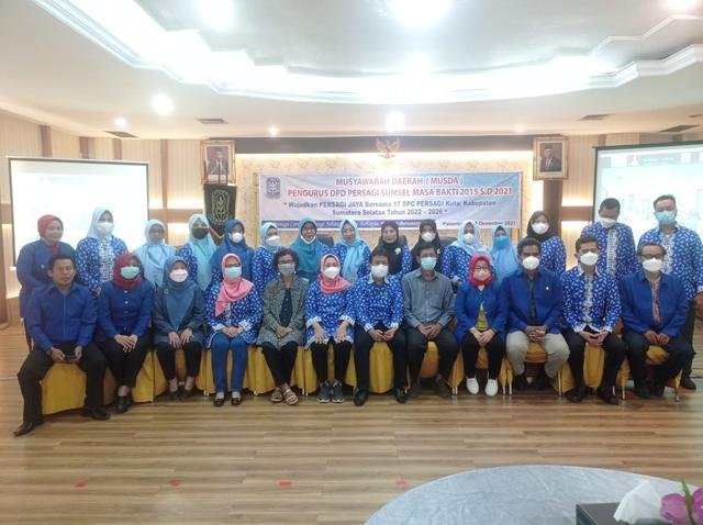 HM Lubis Terpilih Kembali Sebagai Ketua PERSAGI Sumsel