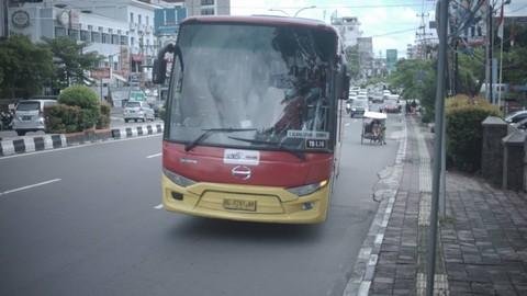 Bus Trans Musi Milik Pemkot Palembang Stop Beroperasi Bus Trans Musi Milik Pemkot Palembang Stop Beroperasi