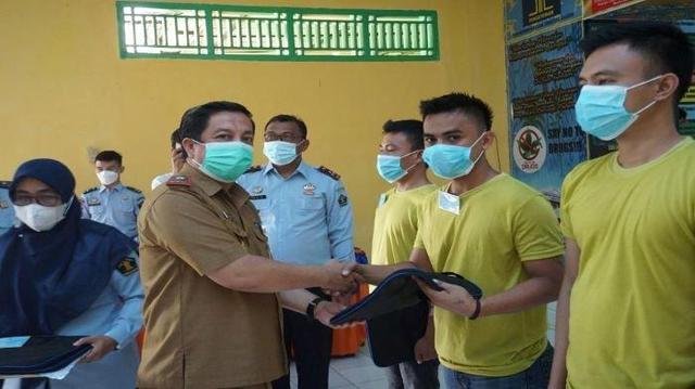 350 Warga Binaan di Sumsel Ikuti Pelatihan Keterampilan Bersertifikat 350 Warga Binaan di Sumsel Ikuti Pelatihan Keterampilan Bersertifikat