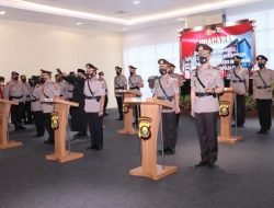 Kapolda Sumsel, Irjen Pol Drs Toni Harmanto MH, Memimpin Upacara Serah Terima Jabatan (Sertijab)