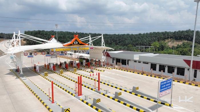 Jarak Jambi-Palembang Jadi 3 Jam, Tol Tempino-Ness Operasi September Ini Jarak Jambi-Palembang Jadi 3 Jam, Tol Tempino-Ness Operasi September Ini