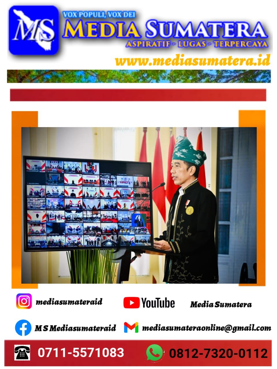 Wakil Walikota Pematangsiantar Ikuti Upacara Hari Lahir Pancasila Secara Virtual Dari Istana Kepresidenan Bogor Dipimpin Langsung Oleh Presiden Republik Indonesia Ir. H. Joko Widodo Wakil Walikota Pematangsiantar Ikuti Upacara Hari Lahir Pancasila Secara Virtual Dari Istana Kepresidenan Bogor Dipimpin Langsung Oleh Presiden Republik Indonesia Ir. H. Joko Widodo