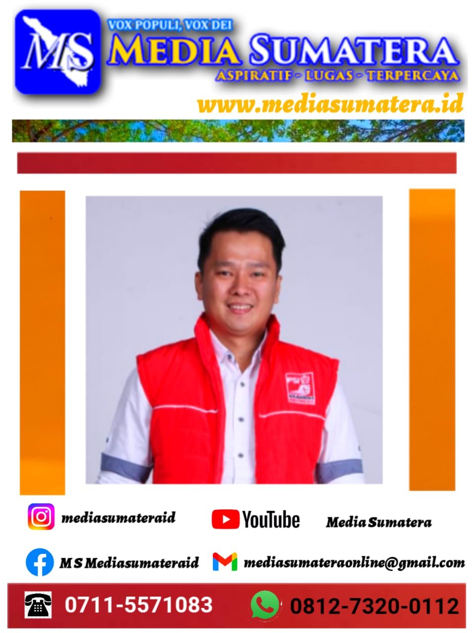 Ketua DPD PSI Kota Palembang Keluarkan Surat Terbuka Terkait Statement Idrus Ropik Anggota DPRD Fraksi PKS Ketua DPD PSI Kota Palembang Keluarkan Surat Terbuka Terkait Statement Idrus Ropik Anggota DPRD Fraksi PKS