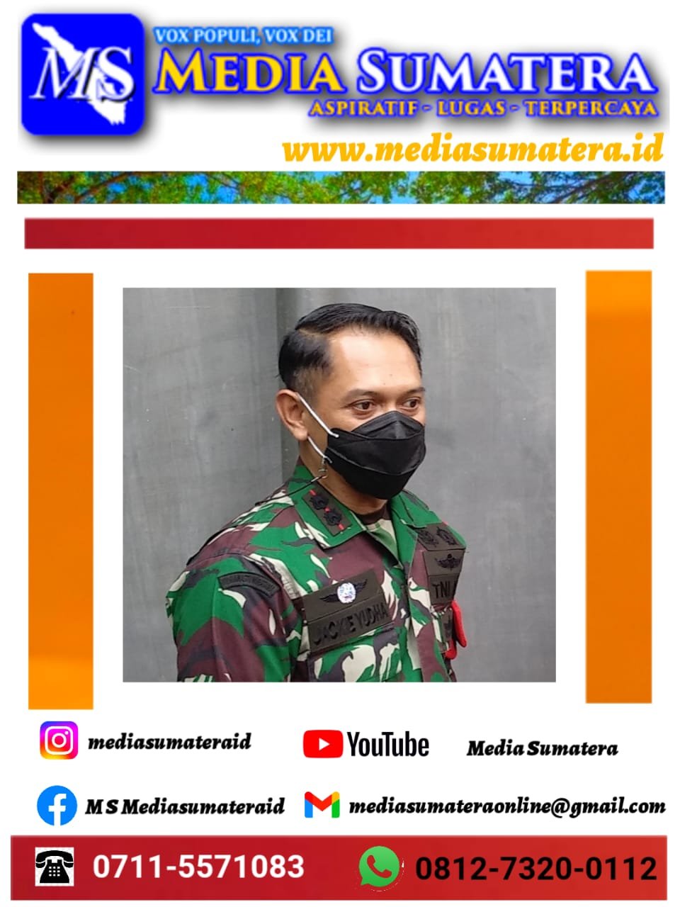 Dandim 0204/DS : Demi Kesejahteraan Rakyat, Satgas TMMD Ke-111 Harus Ikhlas Bekerja