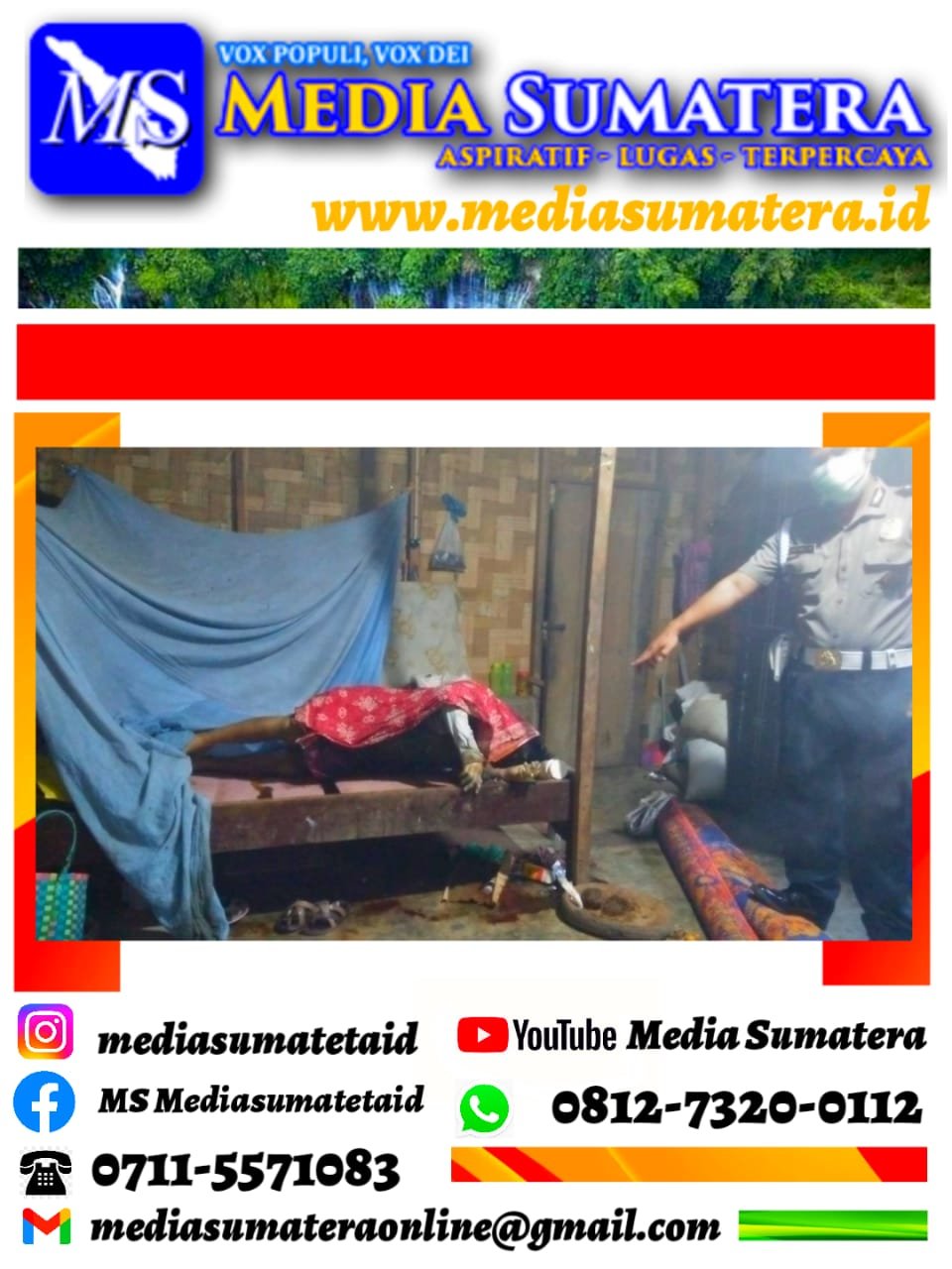 Terjadi di Deli Serdang, Diduga Menderita Sesak Nafas, IRT Ditemukan Membusuk Ditempat Tidur Terjadi di Deli Serdang, Diduga Menderita Sesak Nafas, IRT Ditemukan Membusuk Ditempat Tidur