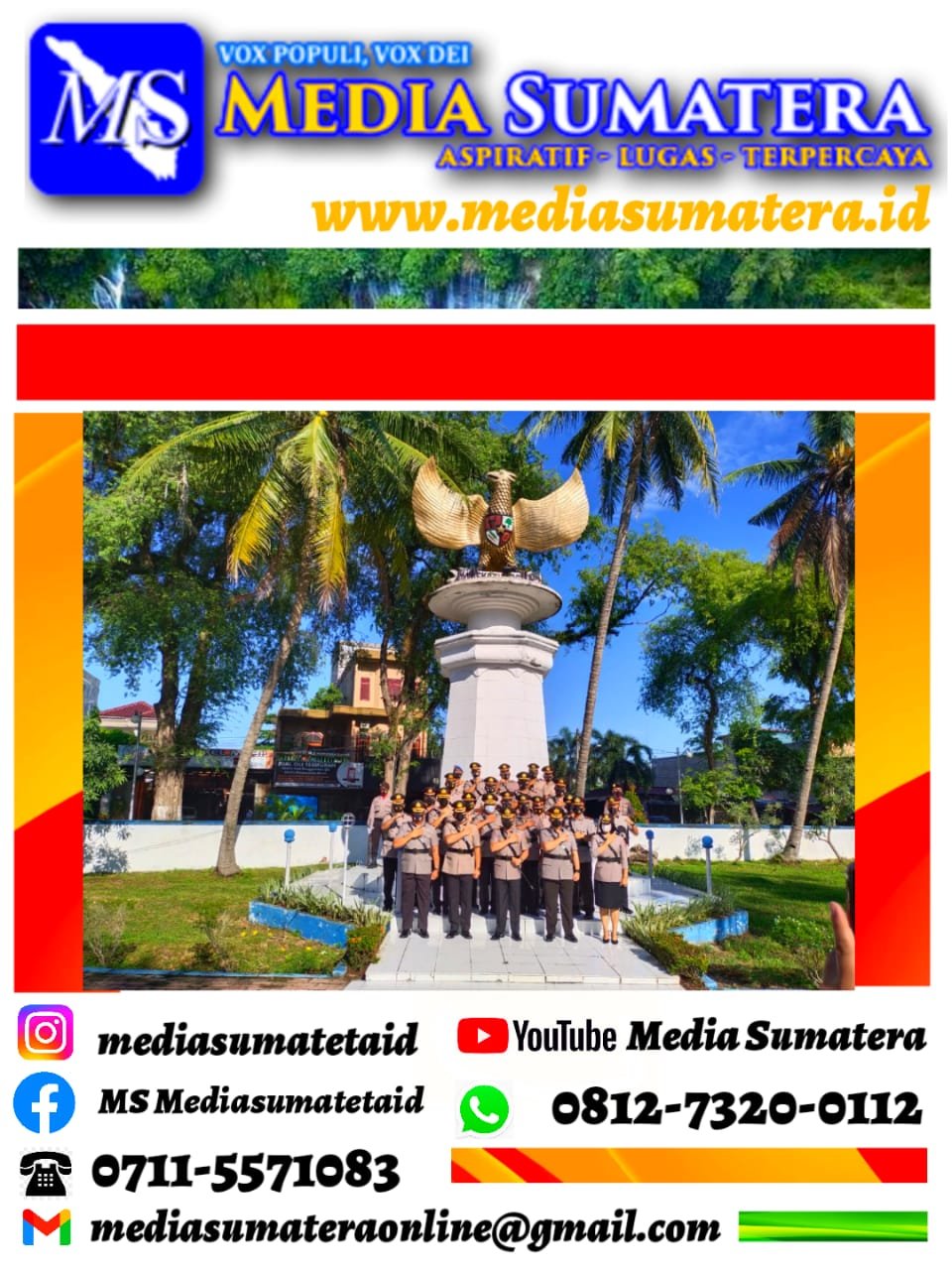 Menyambut Peringatan HUT Ke-75 Bhayangkara, Polresta Deli Serdang Ziarah ke Taman Makam Pahlawan Menyambut Peringatan HUT Ke-75 Bhayangkara, Polresta Deli Serdang Ziarah ke Taman Makam Pahlawan