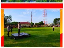 HUT Bhayangkara Ke-75 Tahun 53 Personil Polresta Deli Serdang Dianugrahkan Kenaikan Pangkat